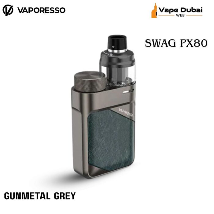 VAPORESSO SWAG PX80 Gunmetal Grey Pod Mod