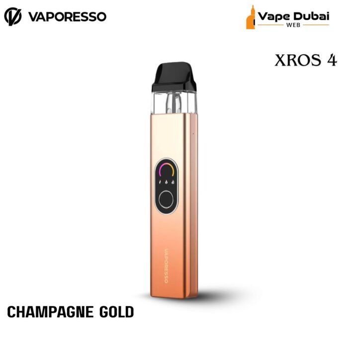 VAPORESSO XROS 4 Champagne Gold Pod System Kit