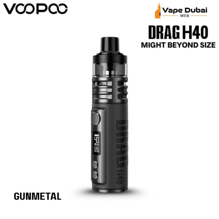 VOOPOO Drag H40 Gunmetal Pod Kit