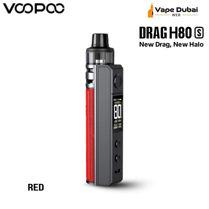 VOOPOO Drag H80S Red Mod Kit