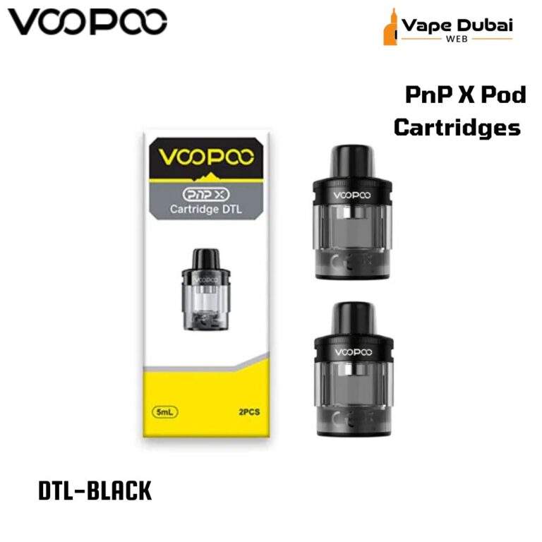 VOOPOO PnP X Pod Cartridges DTL-BLACK
