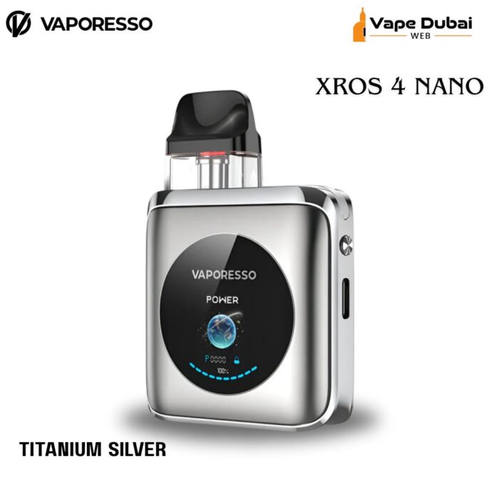 Vaporesso XROS 4 Nano Titanium Silver Pod Kit