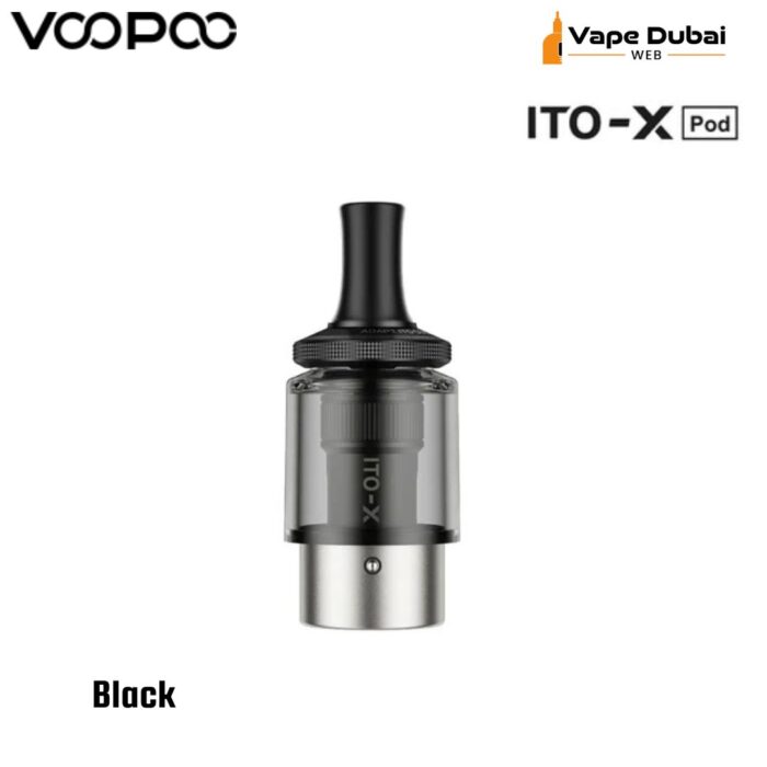 Voopoo ITO X Black Empty Pod Cartridge