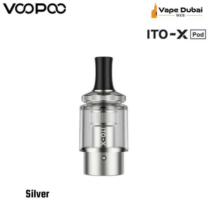 Voopoo ITO X Silver Empty Pod Cartridge