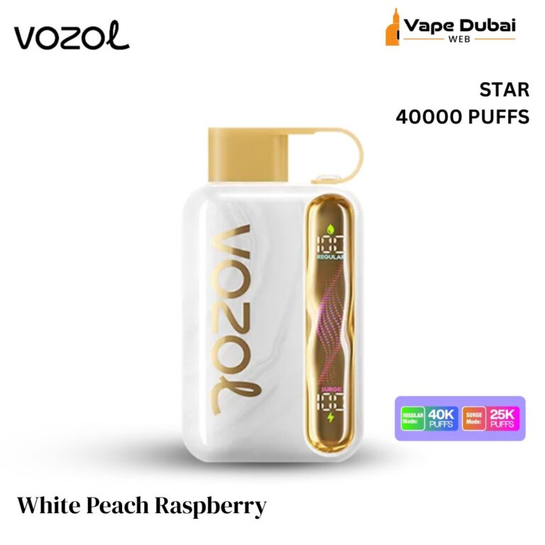 Vozol Star White Peach Raspberry 40000 Puffs