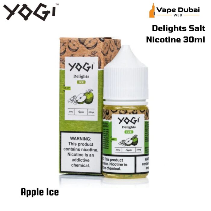 YOGI Delights Salt Nicotine 30ml Apple Ice E-Liquid