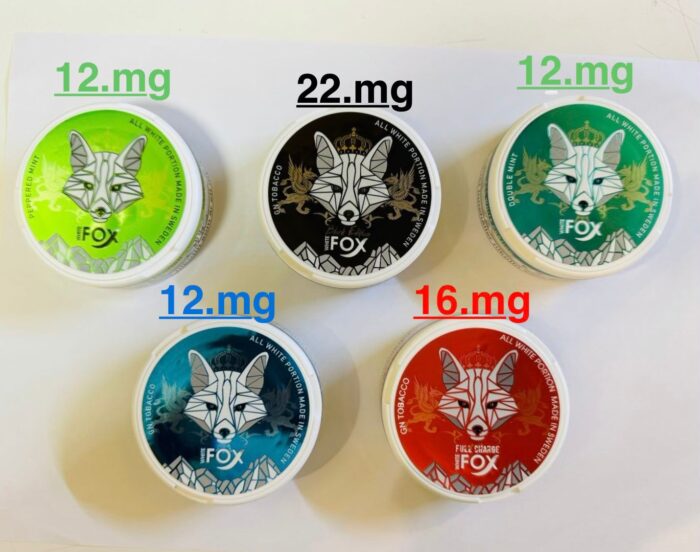 Fox Nicotine Pouches In UAE - Image 1