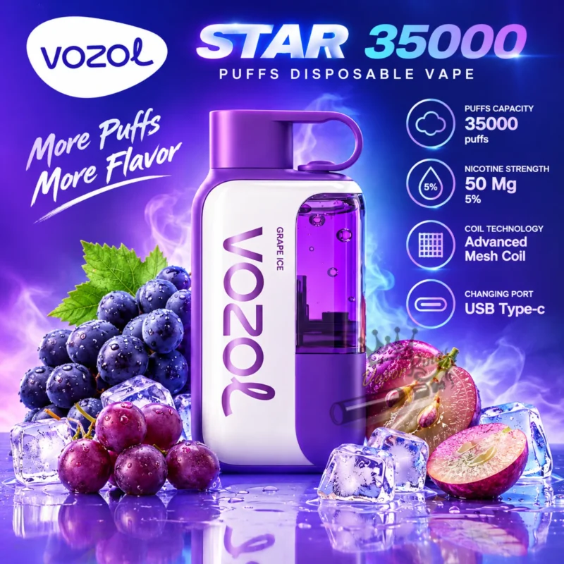 Vozol Star 35000 Puffs Disposable